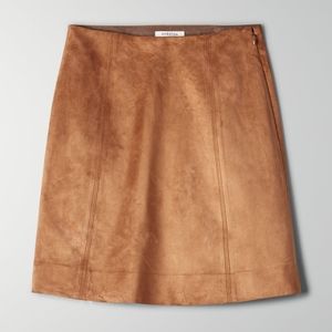 Aritzia Suede skirt